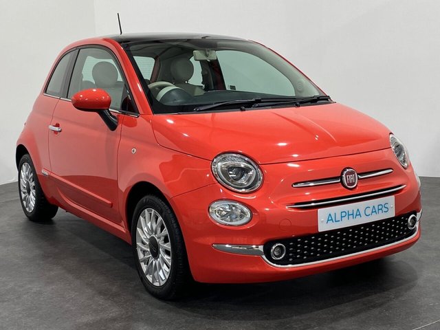 2016 16 Fiat 500 1.2 LOUNGE 3d 69 BHP