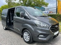USED 2018 68 FORD TRANSIT CUSTOM 320 LIMITED D/CAB L2 LWB [ AUTOMATIC ] 170ps Eco Blue Air Con, Cruise Front + Rear Parking Sensors