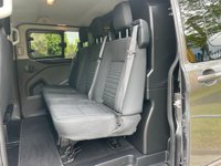 USED 2018 68 FORD TRANSIT CUSTOM 320 LIMITED D/CAB L2 LWB [ AUTOMATIC ] 170ps Eco Blue Air Con, Cruise Front + Rear Parking Sensors