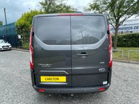 USED 2018 68 FORD TRANSIT CUSTOM 320 LIMITED D/CAB L2 LWB [ AUTOMATIC ] 170ps Eco Blue Air Con, Cruise Front + Rear Parking Sensors