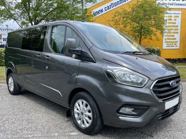 2018 68 Ford Transit Custom 320 LIMITED D/CAB L2 LWB [ AUTOMATIC ] 170ps Eco Blue