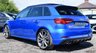 USED 2018 18 AUDI S3 2.0 S3 SPORTBACK TFSI QUATTRO BLACK EDITION 5d 306 BHP ARA BLUE+BLACK EDITION+F&R SENSORS