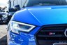 USED 2018 18 AUDI S3 2.0 S3 SPORTBACK TFSI QUATTRO BLACK EDITION 5d 306 BHP ARA BLUE+BLACK EDITION+F&R SENSORS