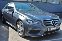 USED 2015 15 MERCEDES-BENZ E-CLASS 2.1 E220 BLUETEC AMG LINE 4d 174 BHP 7 Mercedes Services, Parking Sensors, Part Leather Heated Memory Seats, Satellite Navigation