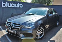 USED 2015 15 MERCEDES-BENZ E-CLASS 2.1 E220 BLUETEC AMG LINE 4d 174 BHP 7 Mercedes Services, Parking Sensors, Part Leather Heated Memory Seats, Satellite Navigation