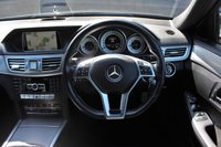 USED 2015 15 MERCEDES-BENZ E-CLASS 2.1 E220 BLUETEC AMG LINE 4d 174 BHP 7 Mercedes Services, Parking Sensors, Part Leather Heated Memory Seats, Satellite Navigation