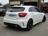 USED 2016 65 MERCEDES-BENZ A-CLASS 2.1 A 220 D MOTORSPORT EDITION PREMIUM 5d 174 BHP Finished CIRRUS WHITE with contrasting FULL SPORTS Trim. This Great looking A class certainly looks smart and sporty, with its slim lights and smooth body panels. There's plenty of room in the front and the back which will suit the average family. Features include PAN ROOF, Memory Seats, Full leather alacntara heated seats, Sat Nav, Reversing Camera, Harman Kardon, B/Tooth and more. Dealer serviced at 16229 miles, 24349 miles, 34699 miles, 52779 miles, 65032 miles and on arrival at 66225 miles.