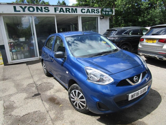 2016 16 Nissan Micra 1.2 VISIA 5d 79 BHP