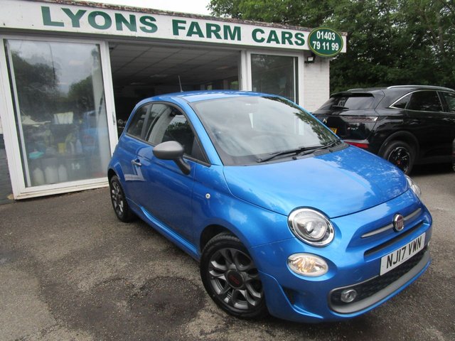 2017 17 Fiat 500 1.2 S (SPORT) 3d 69 BHP NEW SHAPE