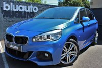 USED 2015 15 BMW 2 SERIES 2.0 225I XDRIVE M SPORT ACTIVE TOURER 5d 228 BHP 2 Owners , 5 BMW Services, Panoramic Sunroof, Pro Navigation, Privacy Glass, Heated Seats......