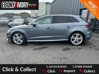 USED 2013 13 AUDI A3 2.0 TDI S LINE 5d 148 BHP FANTASTIC EXAMPLE + COMPREHENSIVE SERVICE HISTORY + JUST HAD MAJOR SERVICE + 1YR MOT