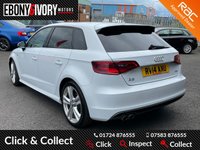 USED 2014 14 AUDI A3 2.0 TDI S LINE 5d 148 BHP FANTASTIC EXAMPLE + SERVICE HISTORY + 1 YEAR MOT + JUST HAD FULL SERVICE
