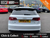 USED 2014 14 AUDI A3 2.0 TDI S LINE 5d 148 BHP FANTASTIC EXAMPLE + SERVICE HISTORY + 1 YEAR MOT + JUST HAD FULL SERVICE