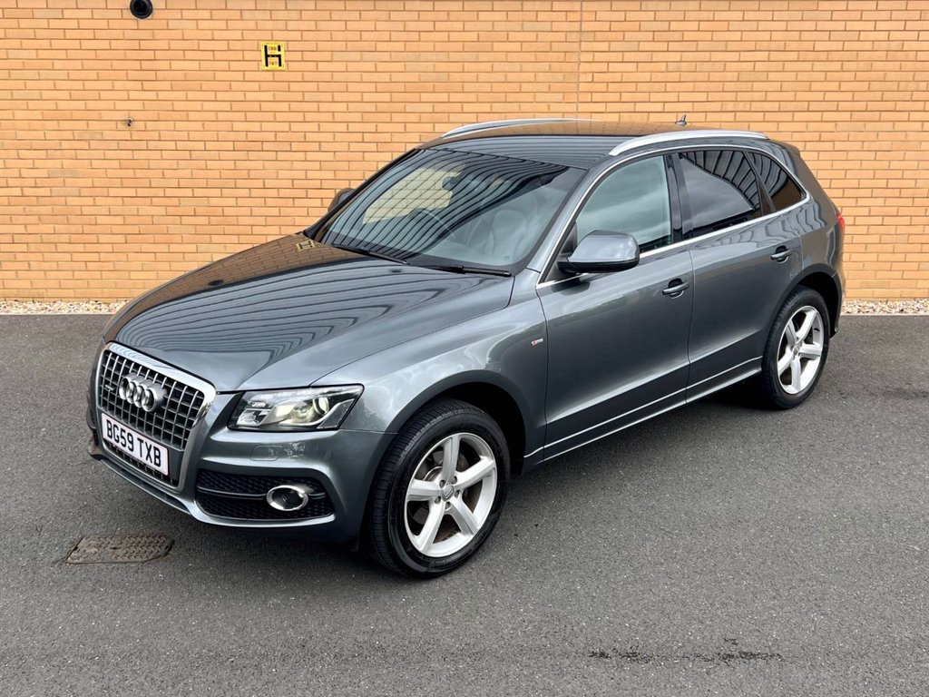 USED 2009 59 AUDI Q5 QUATTRO // S LINE // MANUAL // 5d // 2.0 TDI 168 BHP // px swap 