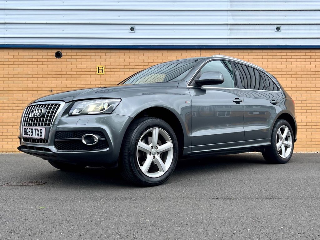 USED 2009 59 AUDI Q5 QUATTRO // S LINE // MANUAL // 5d // 2.0 TDI 168 BHP // px swap 