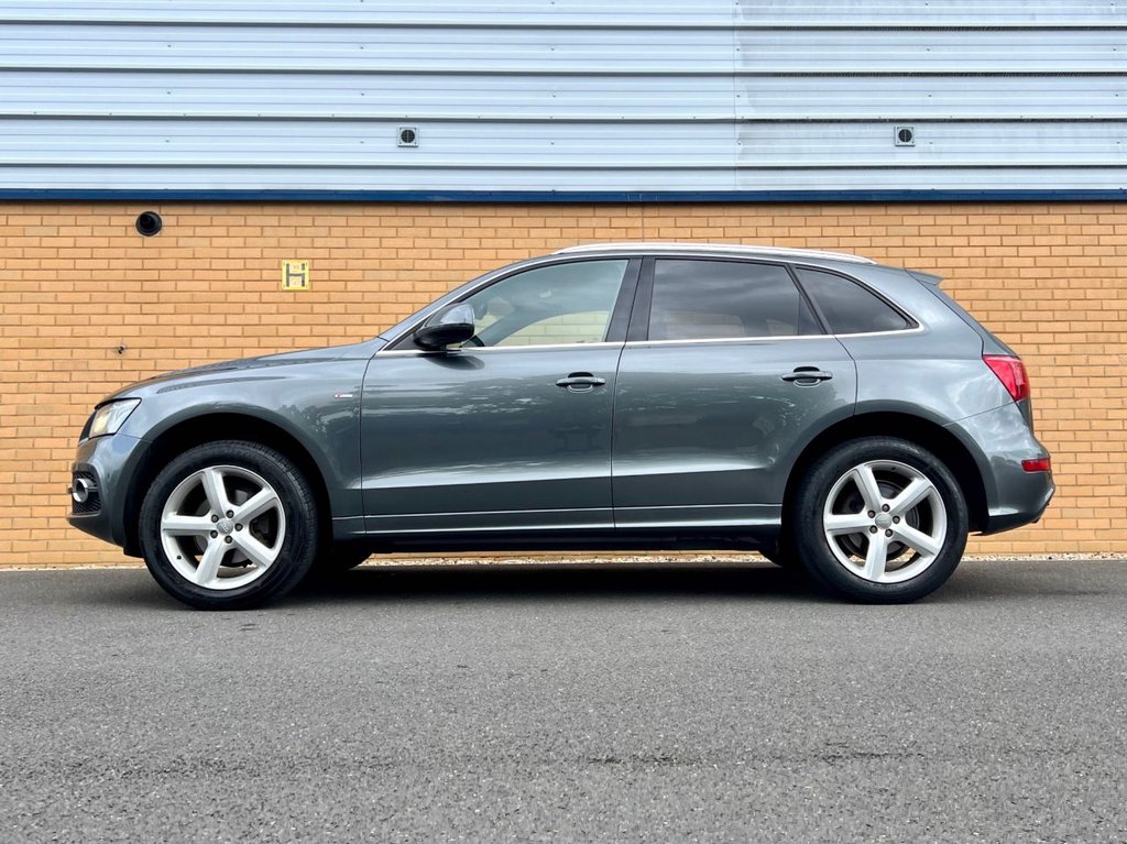 USED 2009 59 AUDI Q5 QUATTRO // S LINE // MANUAL // 5d // 2.0 TDI 168 BHP // px swap 