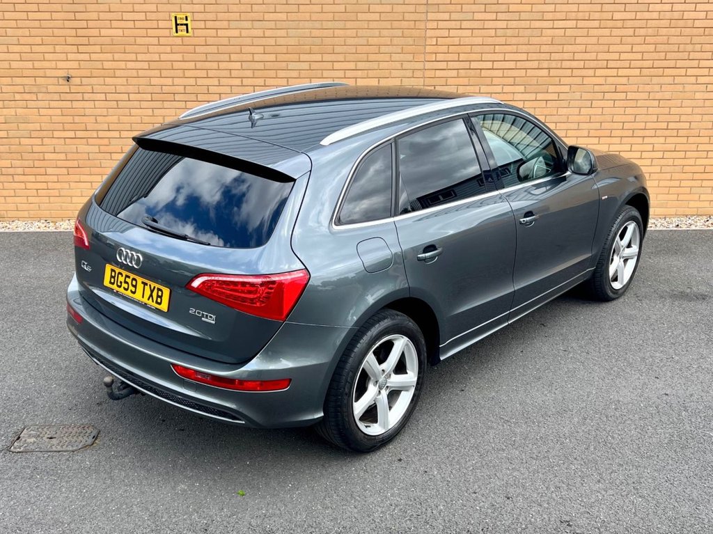 USED 2009 59 AUDI Q5 QUATTRO // S LINE // MANUAL // 5d // 2.0 TDI 168 BHP // px swap 