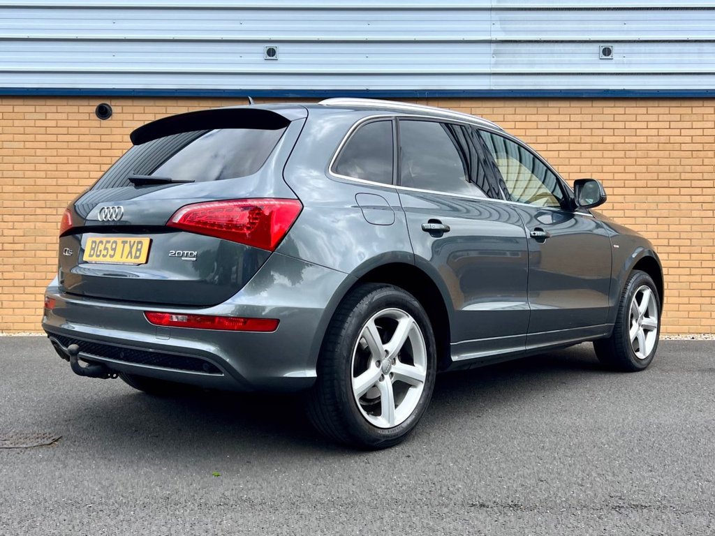 USED 2009 59 AUDI Q5 QUATTRO // S LINE // MANUAL // 5d // 2.0 TDI 168 BHP // px swap 