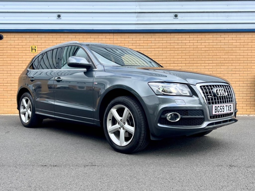 USED 2009 59 AUDI Q5 QUATTRO // S LINE // MANUAL // 5d // 2.0 TDI 168 BHP // px swap 
