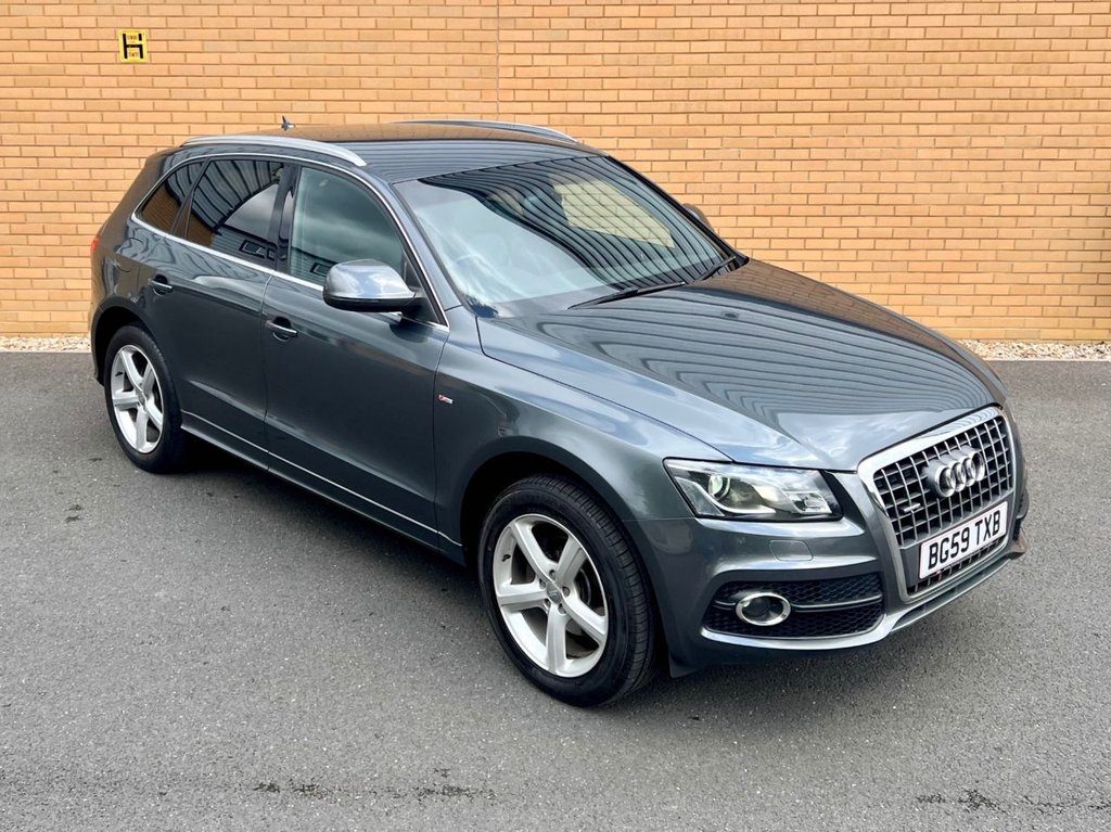 USED 2009 59 AUDI Q5 QUATTRO // S LINE // MANUAL // 5d // 2.0 TDI 168 BHP // px swap 