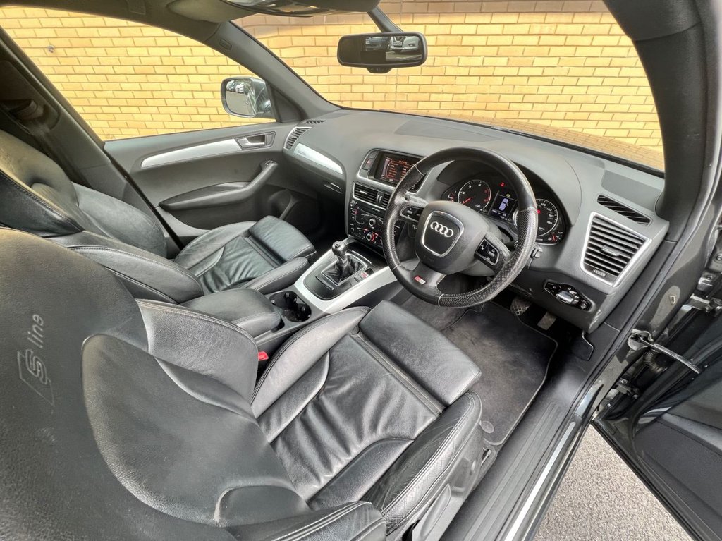 USED 2009 59 AUDI Q5 QUATTRO // S LINE // MANUAL // 5d // 2.0 TDI 168 BHP // px swap 
