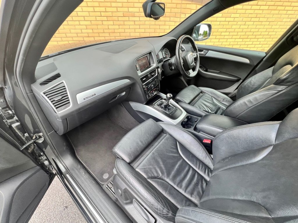 USED 2009 59 AUDI Q5 QUATTRO // S LINE // MANUAL // 5d // 2.0 TDI 168 BHP // px swap 