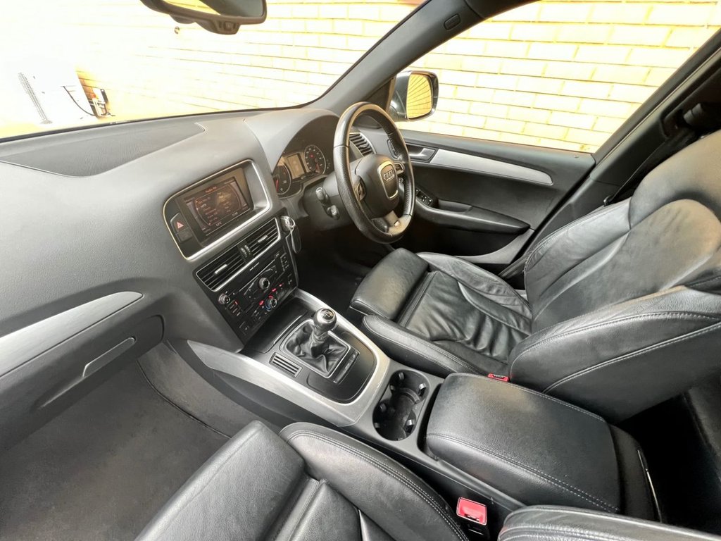 USED 2009 59 AUDI Q5 QUATTRO // S LINE // MANUAL // 5d // 2.0 TDI 168 BHP // px swap 