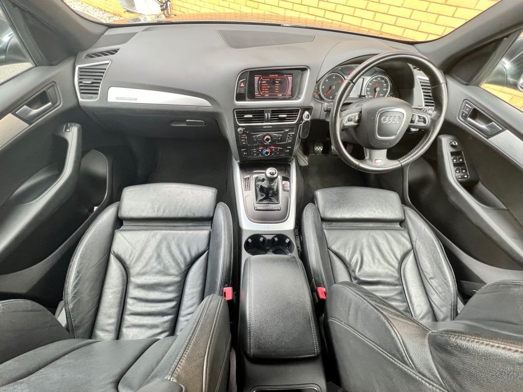 USED 2009 59 AUDI Q5 QUATTRO // S LINE // MANUAL // 5d // 2.0 TDI 168 BHP // px swap 