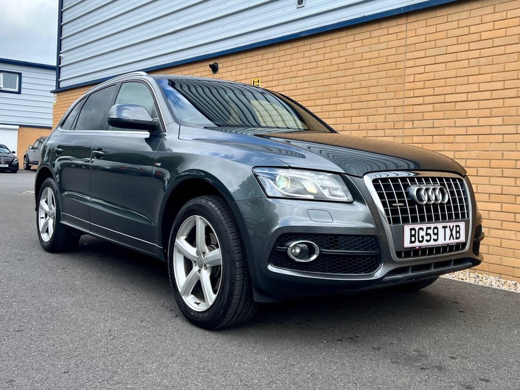 USED 2009 59 AUDI Q5 QUATTRO // S LINE // MANUAL // 5d // 2.0 TDI 168 BHP // px swap 