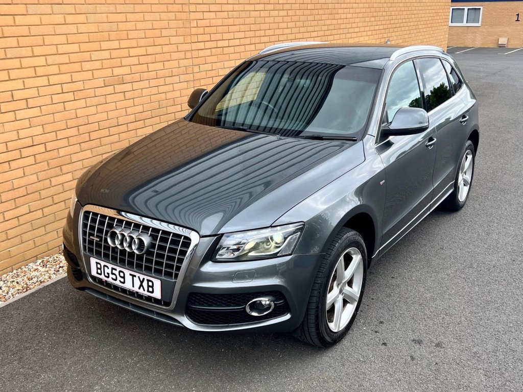 USED 2009 59 AUDI Q5 QUATTRO // S LINE // MANUAL // 5d // 2.0 TDI 168 BHP // px swap 