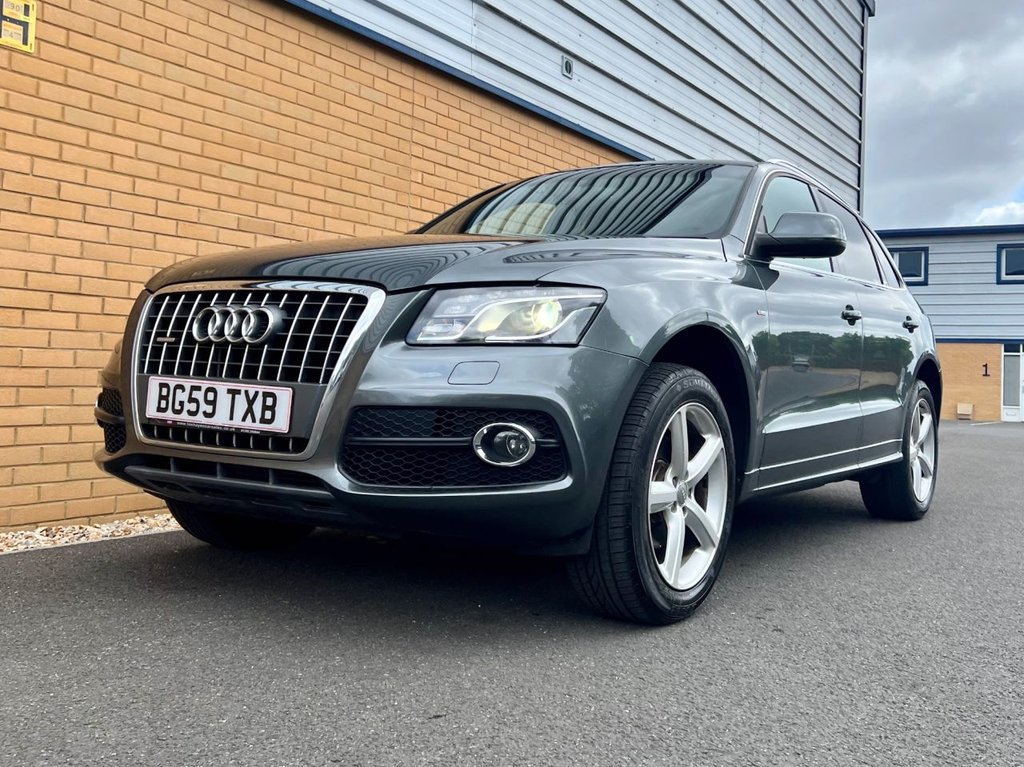 USED 2009 59 AUDI Q5 QUATTRO // S LINE // MANUAL // 5d // 2.0 TDI 168 BHP // px swap 