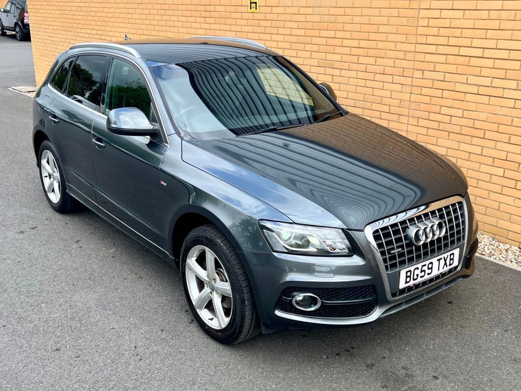 USED 2009 59 AUDI Q5 QUATTRO // S LINE // MANUAL // 5d // 2.0 TDI 168 BHP // px swap 