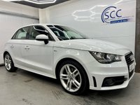 USED 2013 13 AUDI A1 2.0 SPORTBACK TDI S LINE 5d 141 BHP &pound;20Tax,Rear Sensors,Bluetooth