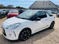 USED 2013 63 CITROEN DS3 1.6 DSTYLE PLUS 3d 120 BHP Stunning DS3 Two Tone White / Black edition