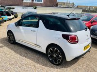USED 2013 63 CITROEN DS3 1.6 DSTYLE PLUS 3d 120 BHP Stunning DS3 Two Tone White / Black edition