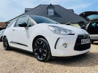 USED 2013 63 CITROEN DS3 1.6 DSTYLE PLUS 3d 120 BHP Stunning DS3 Two Tone White / Black edition