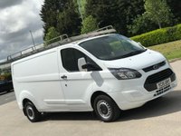 USED 2015 15 FORD TRANSIT CUSTOM 2.2 290 LR P/V 124 BHP CHOICES OF VANS IN STOCK !!
