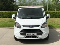 USED 2015 15 FORD TRANSIT CUSTOM 2.2 290 LR P/V 124 BHP CHOICES OF VANS IN STOCK !!