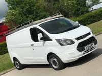 USED 2015 15 FORD TRANSIT CUSTOM 2.2 290 LR P/V 124 BHP CHOICES OF VANS IN STOCK !!