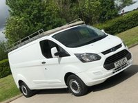 USED 2015 15 FORD TRANSIT CUSTOM 2.2 290 LR P/V 124 BHP CHOICES OF VANS IN STOCK !!