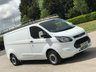 USED 2015 15 FORD TRANSIT CUSTOM 2.2 290 LR P/V 124 BHP CHOICES OF VANS IN STOCK !!