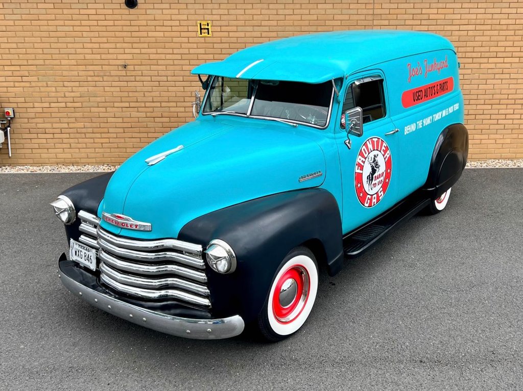 USED 1951 CHEVROLET 3100 Custom Panel Van // 5700 V8 // Promo Van // px swap 