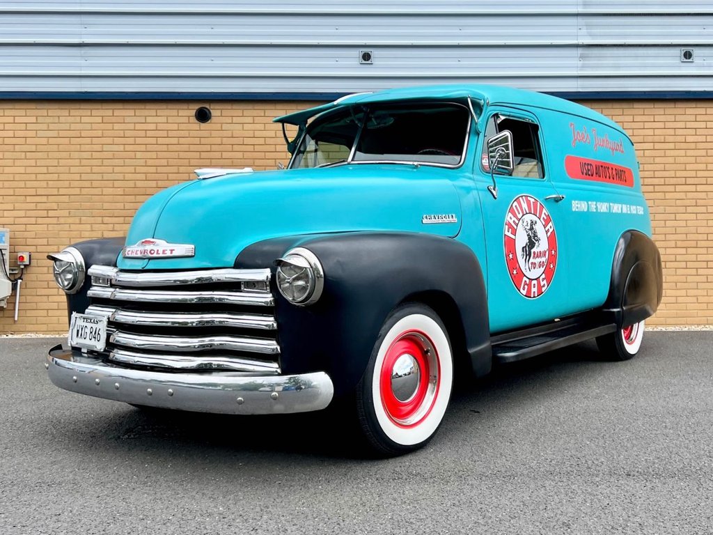 USED 1951 CHEVROLET 3100 Custom Panel Van // 5700 V8 // Promo Van // px swap 
