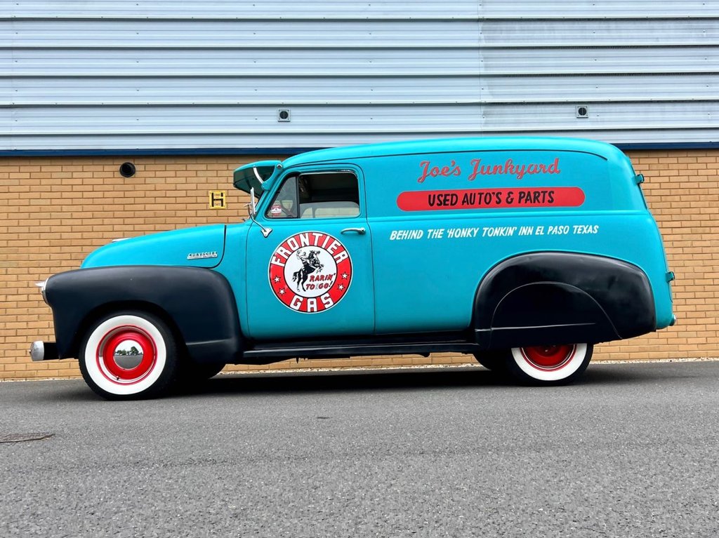 USED 1951 CHEVROLET 3100 Custom Panel Van // 5700 V8 // Promo Van // px swap 