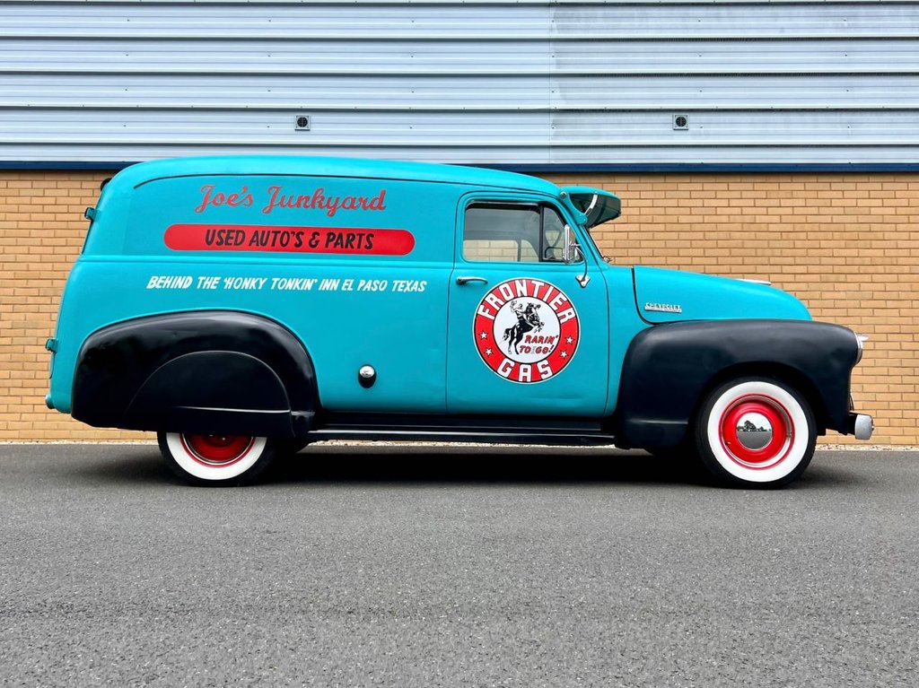 USED 1951 CHEVROLET 3100 Custom Panel Van // 5700 V8 // Promo Van // px swap 