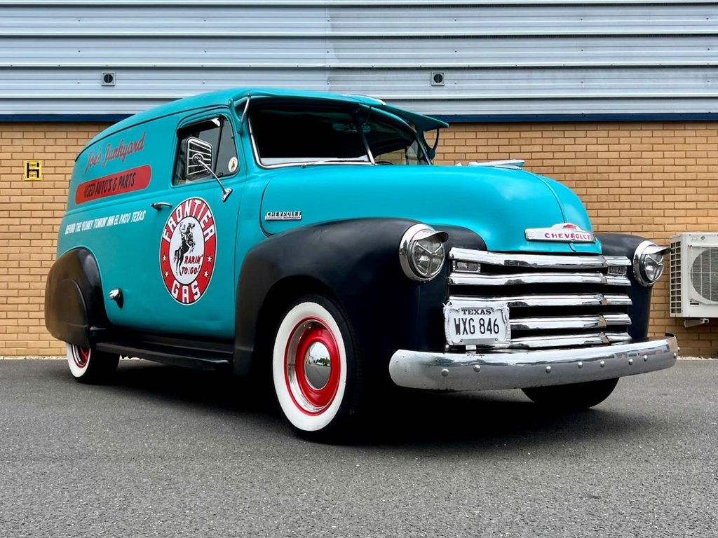 USED 1951 CHEVROLET 3100 Custom Panel Van // 5700 V8 // Promo Van // px swap 