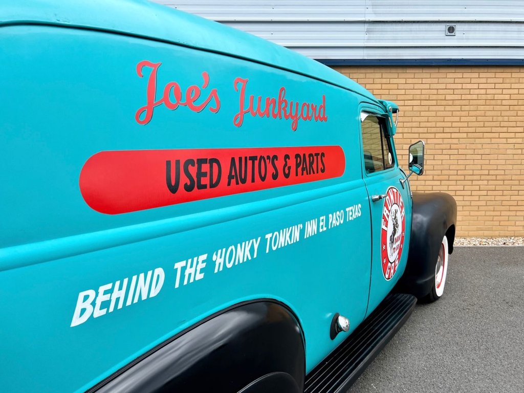 USED 1951 CHEVROLET 3100 Custom Panel Van // 5700 V8 // Promo Van // px swap 