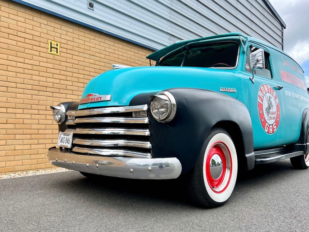 USED 1951 CHEVROLET 3100 Custom Panel Van // 5700 V8 // Promo Van // px swap 