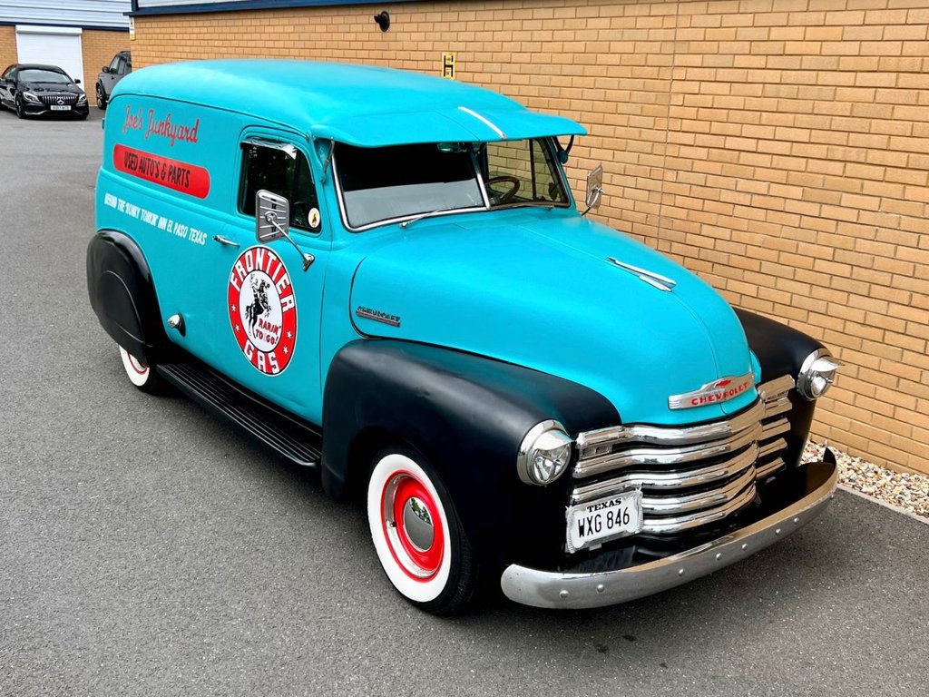 USED 1951 CHEVROLET 3100 Custom Panel Van // 5700 V8 // Promo Van // px swap 