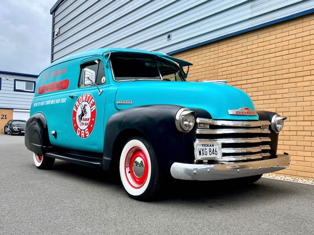 USED 1951 CHEVROLET 3100 Custom Panel Van // 5700 V8 // Promo Van // px swap 